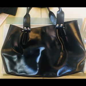 Mitzi Baker Large Leather Handbag